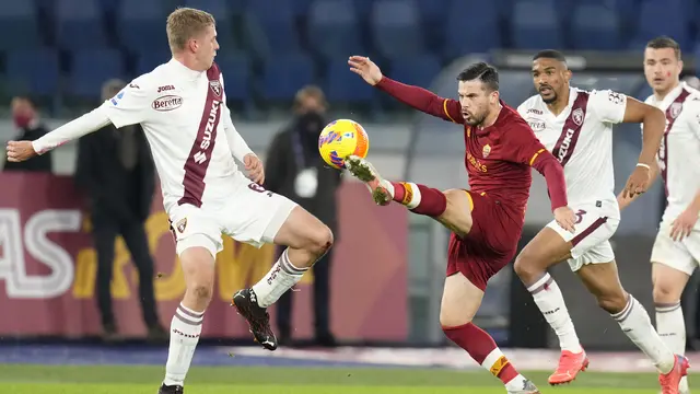 Gol Tunggal Tammy Abraham Bawa AS Roma Tekuk Torino