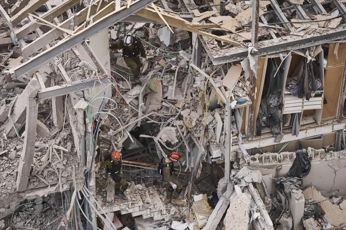Diserang Iran, Begini Penampakan Salah Satu Gedung Bertingkat di Tel Aviv Israel