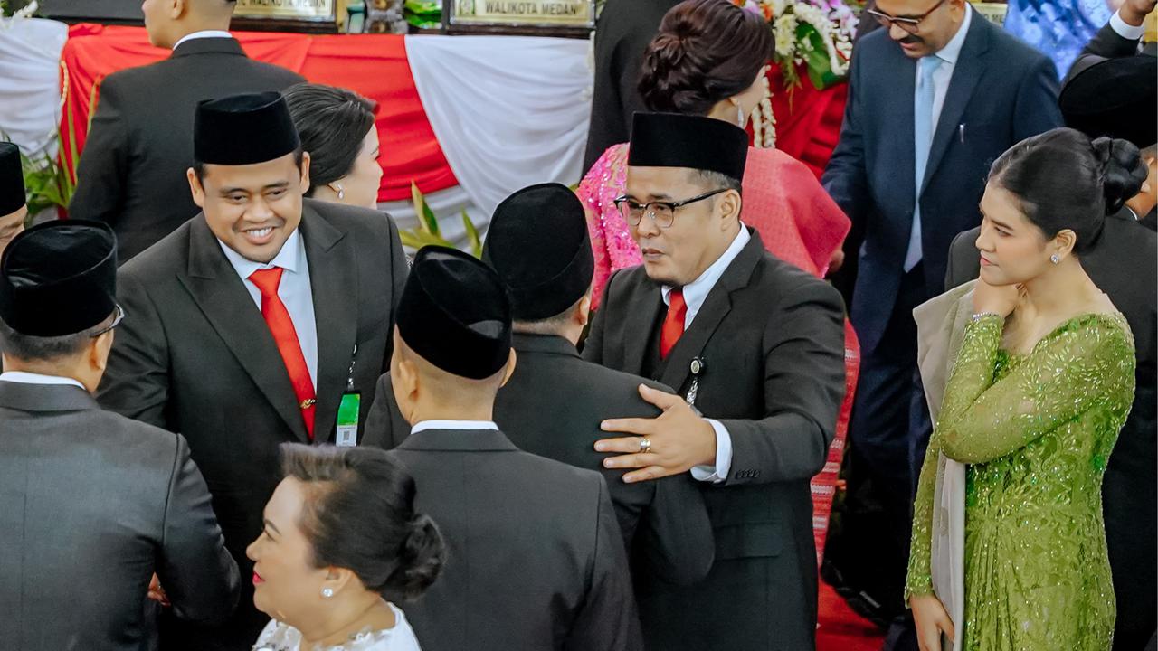 Pelantikan 50 Anggota DPRD Kota Medan, Bobby Nasution : Utamakan Kepentingan Publik
