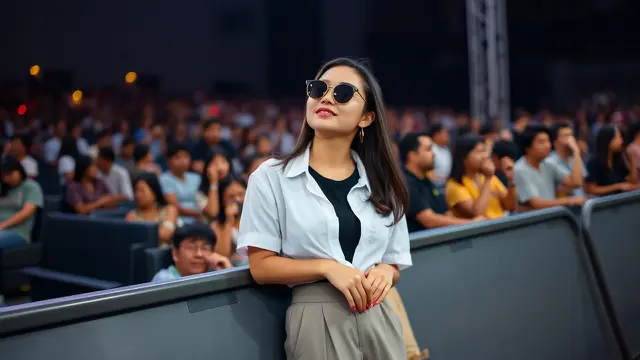 7 Inspirasi Outfit Putih untuk Nonton Konser, Ide Tampil Stylish dan Nyaman