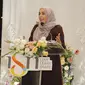 Yasmin Mogahed melangsungkan seminarnya di Hotel Grand Sahid, Jakarta Pusat