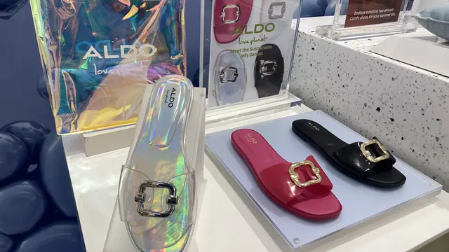 Koleksi Sandal Summer Aldo Dilengkapi Teknologi Pillow Talk. [Anisha/Fimela]