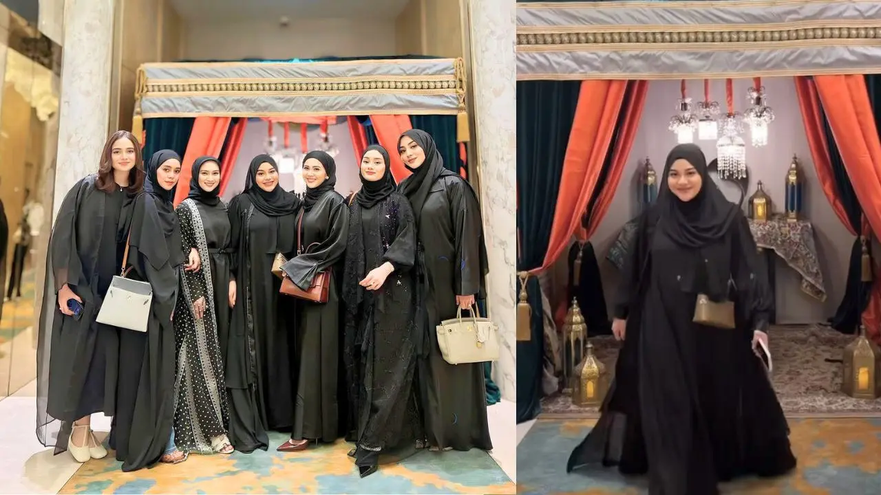 Potret geng Mamayu saat buka bersama (Sumber: Instagram/@aurelie.hermansyah)