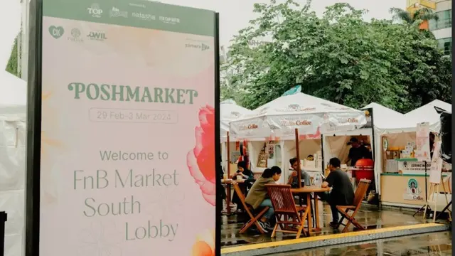 Berburu Produk Lokal dengan Beragam Tawaran Menarik di Lebih dari 100 Tenant di Poshmarket.  foto: dok. Poshmarket