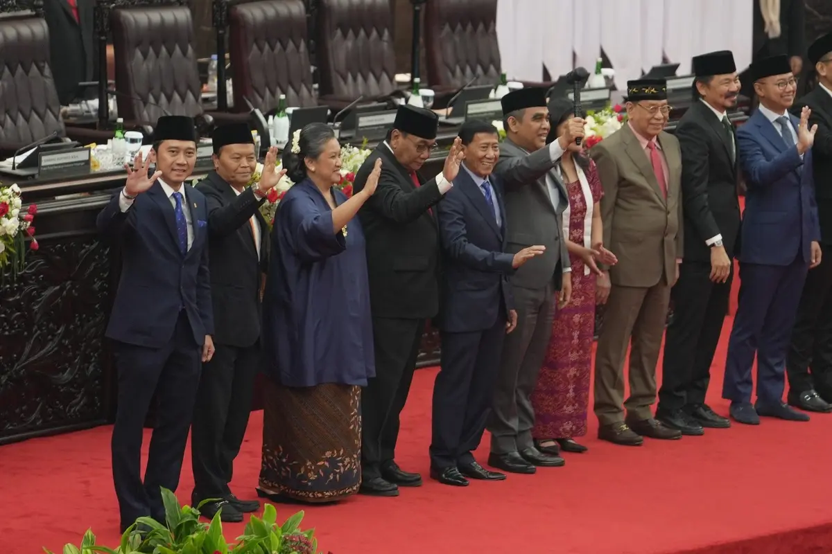 Edhie Baskoro Yudhoyono (Ibas) resmi dilantik sebagai salah satu Wakil Ketua Majelis Permusyawaratan Rakyat (MPR) RI.