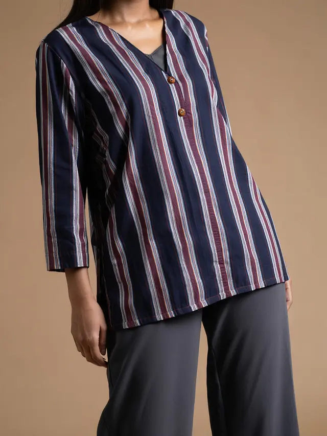Tunik Lurik Modern