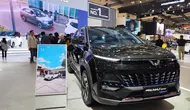 Wuling New Almaz RS Pro Hybrid tampil di GIIAS 2024.