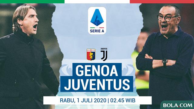 Link Live Streaming Serie A Genoa Vs Juventus Di Vidio 01 Juli 2020 Bola Liputan6 Com