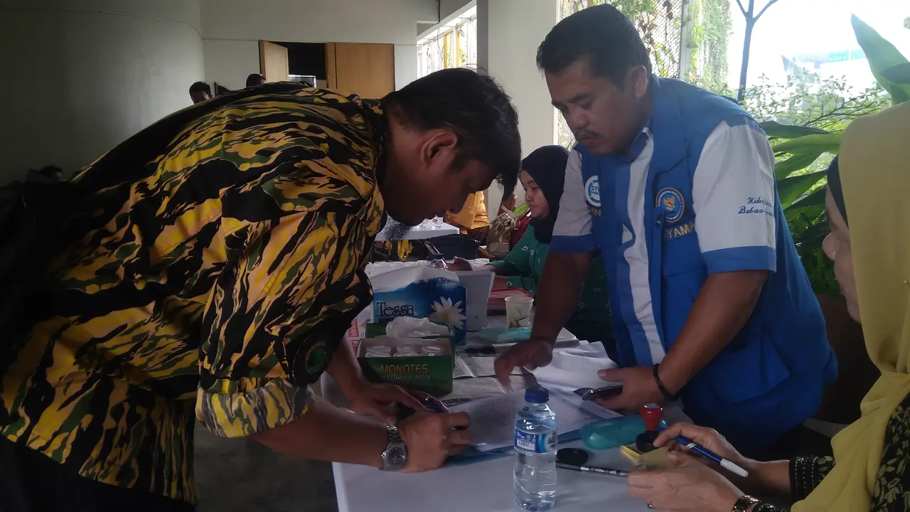 DPD Golkar DKI Jakarta menggelar tes urine kepada caleg dan bakal caleg