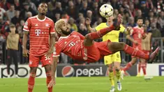 Bayern Munchen berhasil meraih kemenangan di matchday terakhir Grup C Liga Champions 2022/2023 saat menjamu Inter Milan di Allianz Arena, Jerman, Rabu (2/11/2022) dini hari WIB. (AP/DPA/Sven Hoppe)