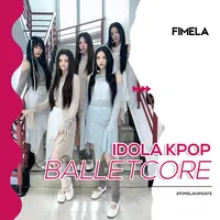 Balletcore ala k-pop idol