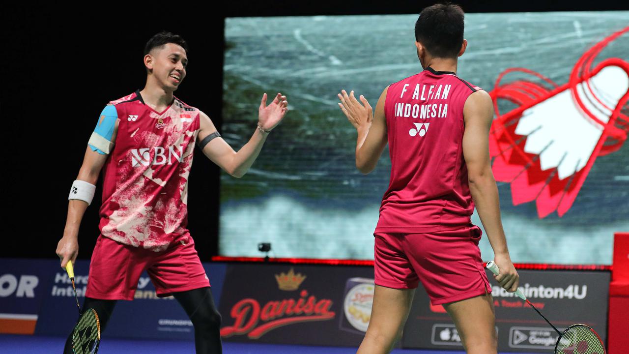 Fajar Alfian/Muhammad Rian Ardianto - Denmark Open 2023 - Bulu Tangkis