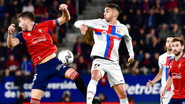 Taklukkan Osasuna, Barcelona Makin Nyaman di Puncak Klasemen Liga Spanyol