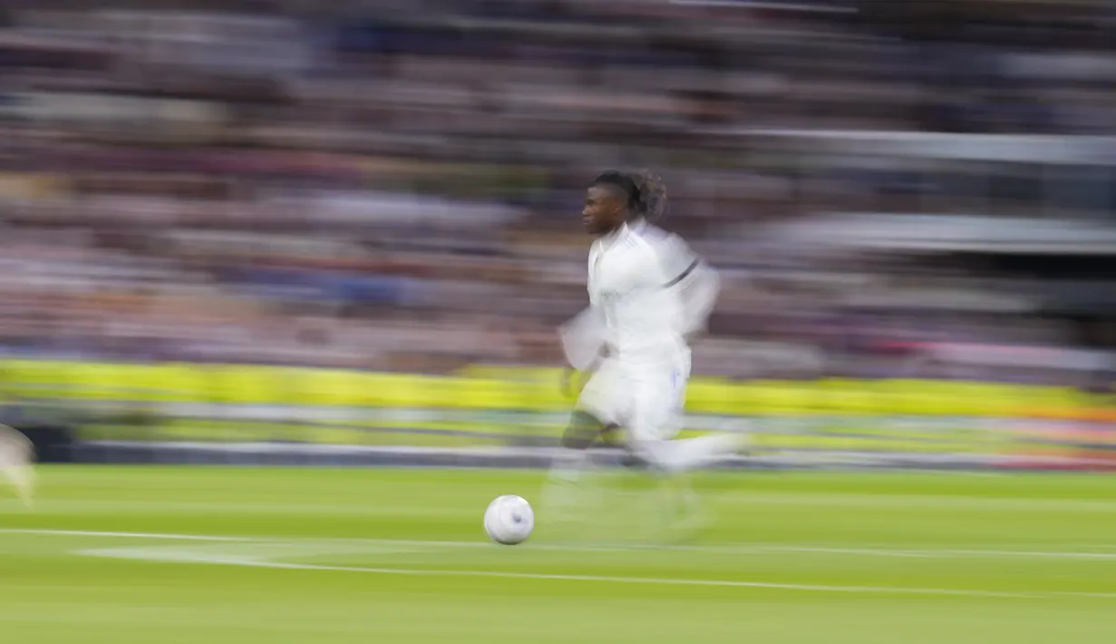 Gol tunggal Madrid dicetak oleh gelandang Marco Asensio pada menit ke-70. (AP Photo/Manu Fernandez)