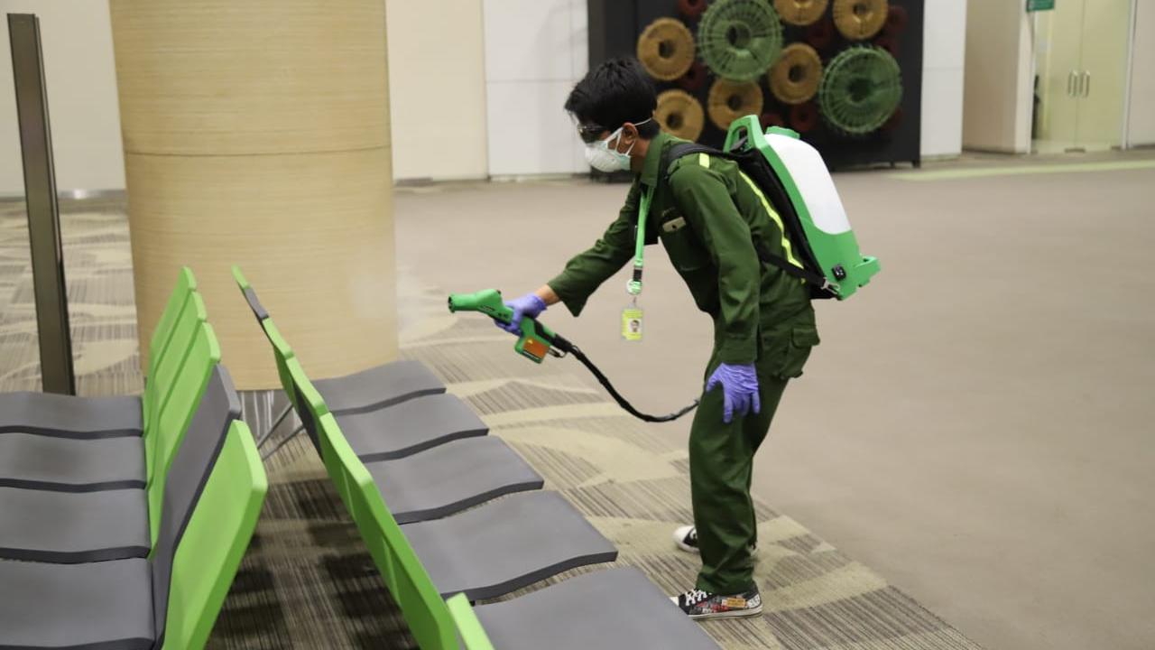 peningkatan pengawasan dan upaya pencegahan penyebaran Virus Corona di bandara-bandara Angkasa Pura I