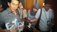 Ayah Wayan Mirna Salihin dalam sidang Jessica Wongso di Pengadilan Negeri Jakarta Pusat (Liputan6.Com/Nafiysul Qodar)