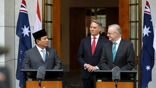 Bahas Komitmen Kerjasama dan Kemitraan, Prabowo Subianto Temui PM Australia Anthony Albanese