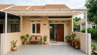7 Desain Teras Rumah Kontrakan Petak yang Rapi dan Tidak Sempit, Cocok untuk Ruang Terbatas