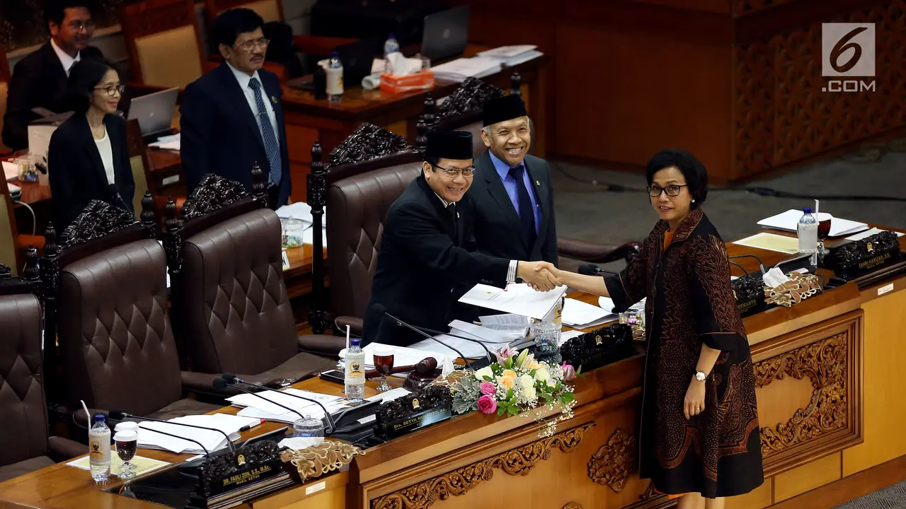 Sembilan Fraksi Setujui UU APBN 2018, Gerindra Menolak