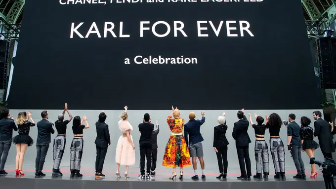 Sebuah Persembahan Kolaborasi untuk Karl Lagerfeld