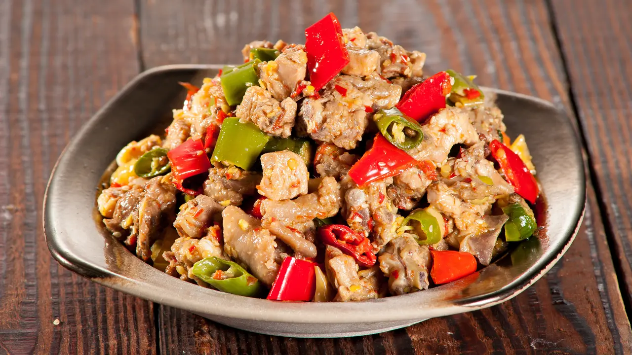 Tumis usus pedas manis