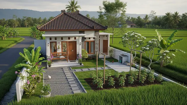 Rumah Kecil di Desa Tapi Terasa Adem dan Nyaman yang Bikin Betah