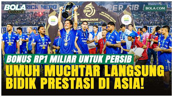Persib Dapat Bonus Rp1 Miliar dari Dedi Mulyadi, Umuh Muchtar: Semua untuk Pemain