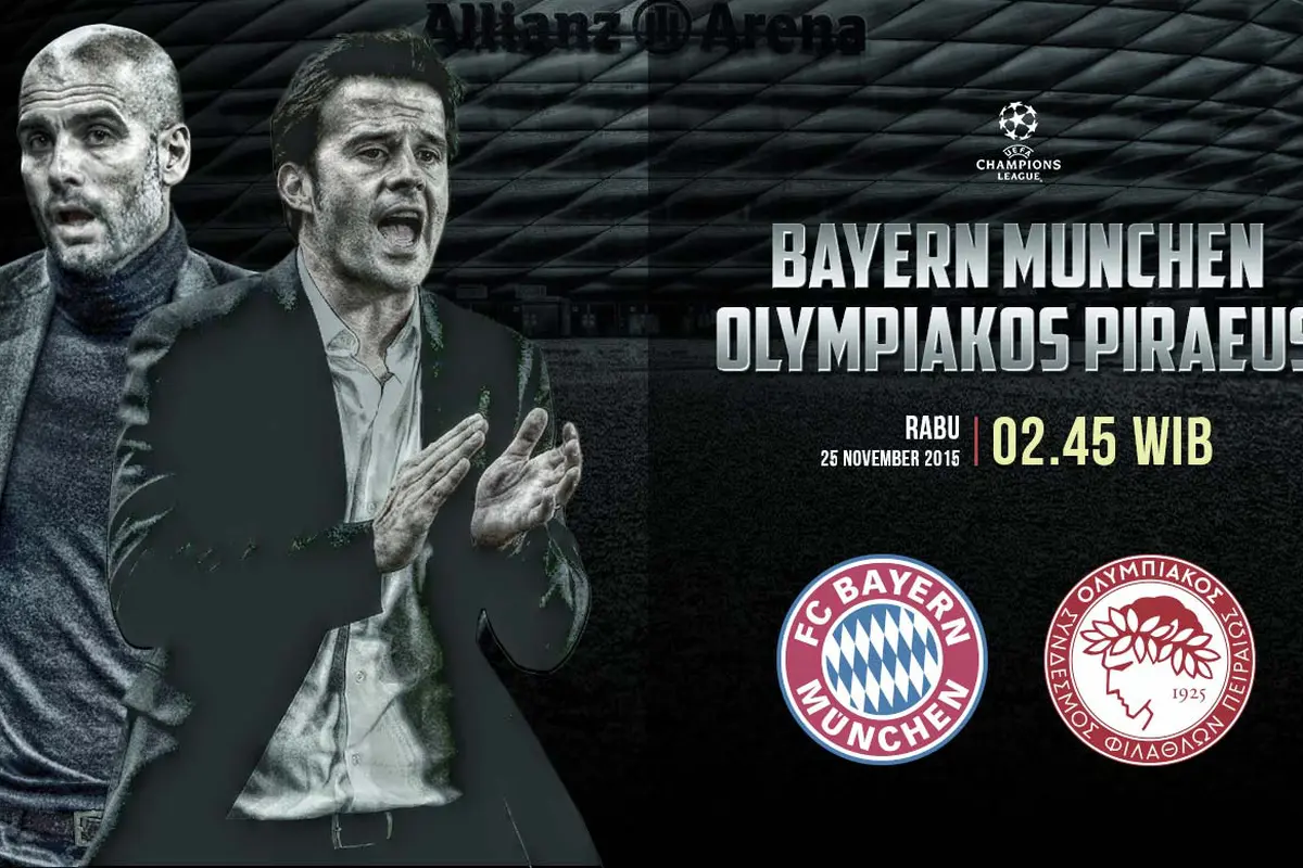 Bayern Munchen vs Olympiakos Piraeus