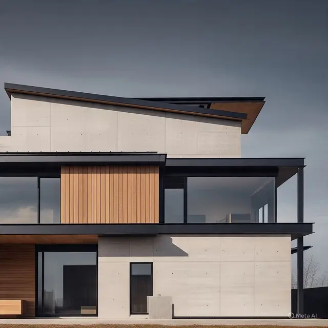Model Rumah Scandinavian dengan Unsur Industrial