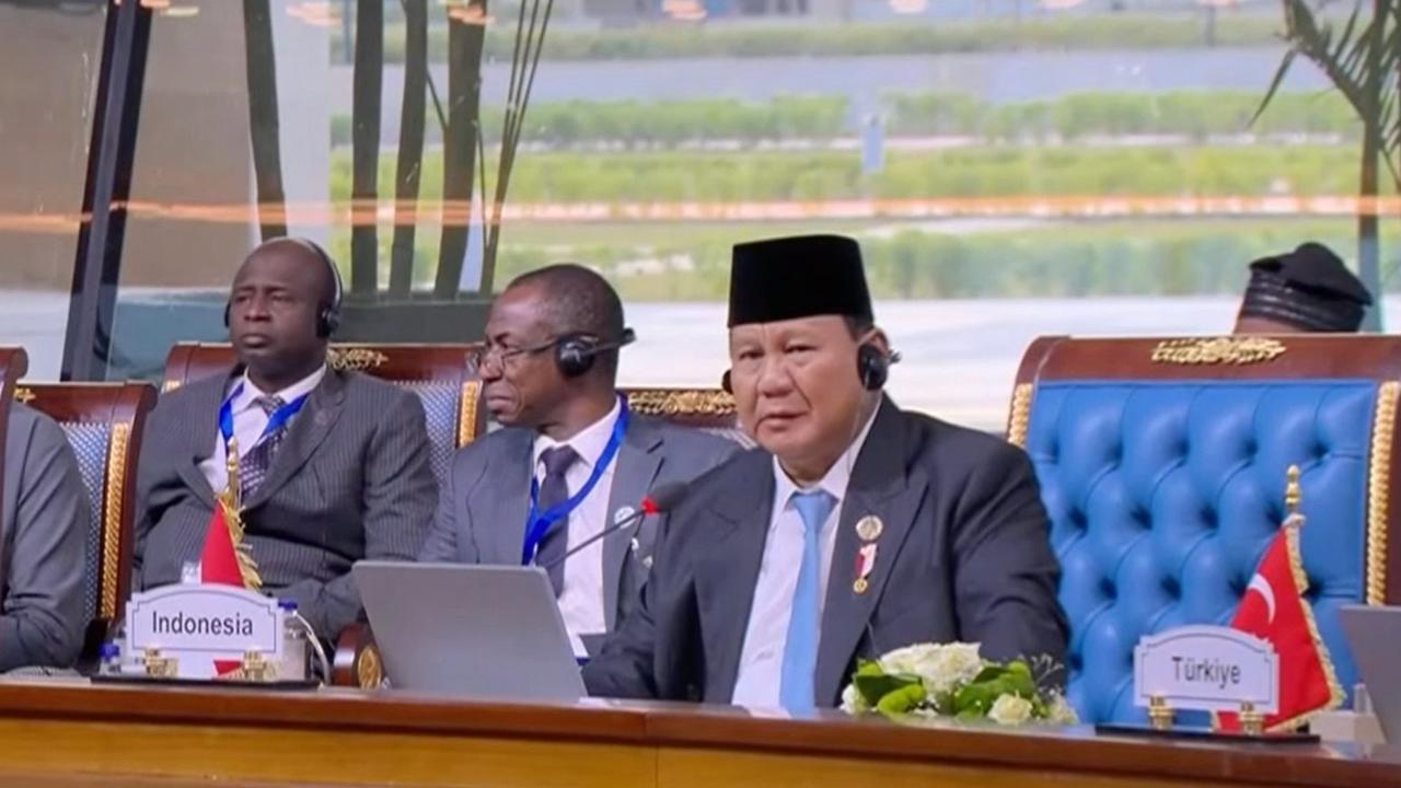 Prabowo di forum D8