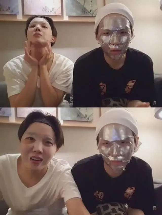 Jhope dan Suga/dok. Vlive