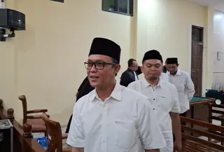 Bupati nonaktif Lampung Tengah Ardito Wijaya dituntut pidana penjara selama tujuh tahun dalam perkara korupsi. (Liputan6.com/Ardi Munthe)