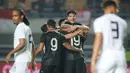 <p>Elkan Baggott dan kawan-kawan merayakan gol kedua Timnas Indonesia ke gawang Curacao yang dicetak Fachruddin Aryanto dalam laga uji coba FIFA Matchday antara Timnas Indonesia menghadapi Curacao di Stadion Gelora Bandung Lautan Api (GBLA), Bandung, Jawa Barat, Sabtu (24/9/2022) malam WIB. (Bola.com/Bagaskara Lazuardi)</p>