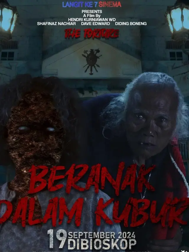 Poster film The Torture: Beranak Dalam Kubur(Dok. Instagram @wdhendrikurniawan)