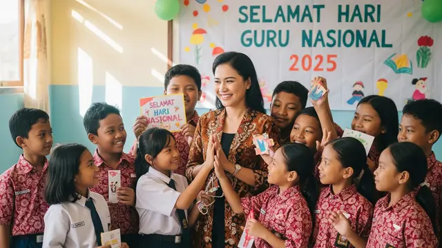 Hari Guru Nasional 2025.
