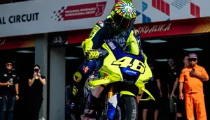 Valentino Rossi Jajal Mandalika, Dapat Dukungan Penuh dari Pembalap dan Tim Yamaha Indonesia