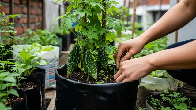 Cara Menanam Pare Rambat di Lahan Sempit dengan Mudah/Gemini AII