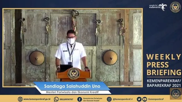 Jelang Pembukaan Bali 14 Oktober 2021, Menparekraf Sebut 6 Negara Asal Wisman yang Bakal Boleh Masuk