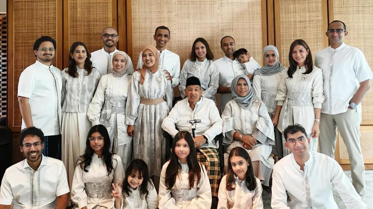 Foto Terakhir Ibrahim Assegaf Sebelum Meninggal Dunia dengan Najwa Shihab dan Anaknya