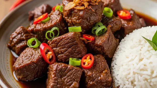 Resep Sandung Lamur Sapi Kecap Tanpa Presto