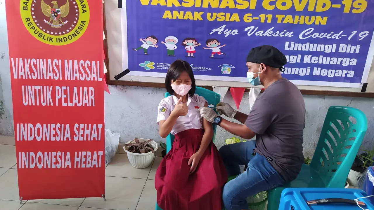 Binda Sulut menggelar vaksinasi massal. (Istimewa).