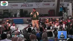 Pada acara yang digelar di Pardede Hall ini Sandi memotivasi kaum millenial agar terpacu menciptakan kreasi usaha dan lapangan pekerjaan.