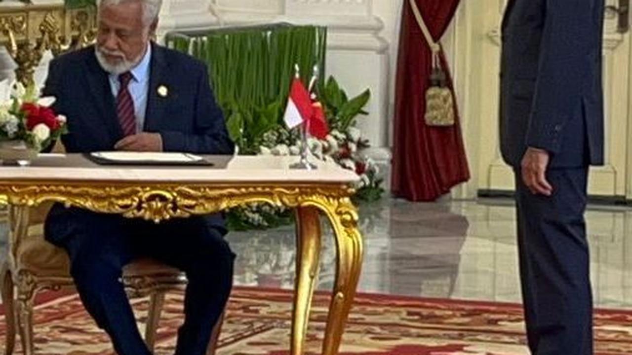 Bertemu Xanana Gusmao di Istana, Jokowi Tegaskan Indonesia Dukung Keanggotaan Timor Leste di ASEAN