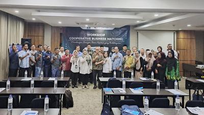 Tingkatkan Daya Saing Bisnis, Dinkop UKM Sleman Gelar Workshop Business Matching untuk 25 Koperasi