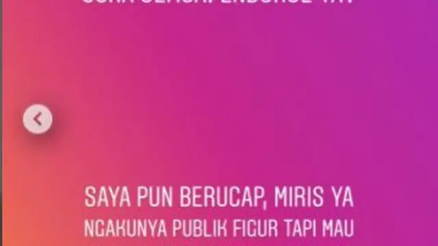 Kiki Farrel (Foto: Instagram Story)