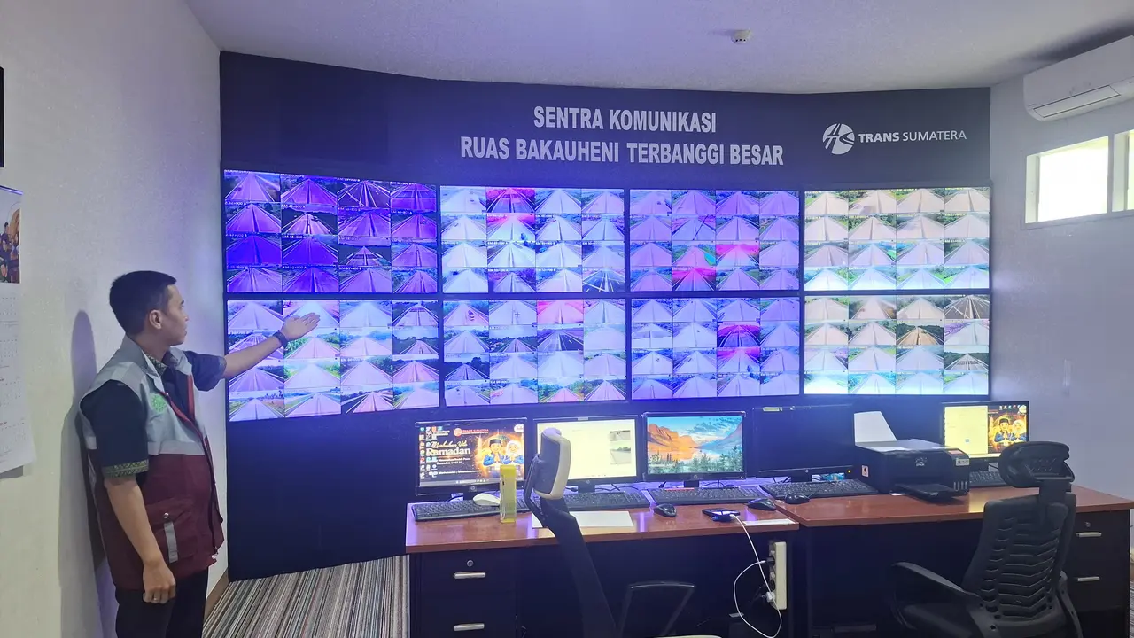 Begini Cara Tol Bakauheni-Terbanggi Besar Dijaga 24 Jam, Andalkan 289 CCTV dan Patroli Tiap 30 Menit
