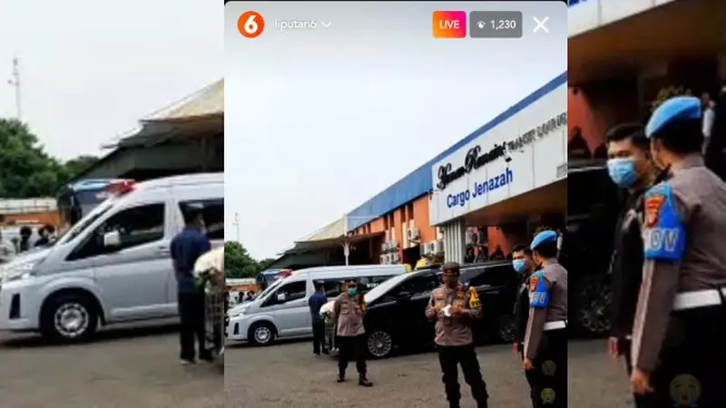 Mobil Jenazah yang Disiapkan untuk Membawa Jenazah Eril Anak Ridwan Kamil ke Bandung.