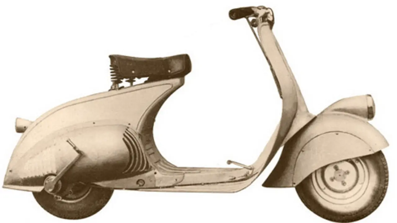 MP6 Prototype 1946 Generasi Pertama Vespa