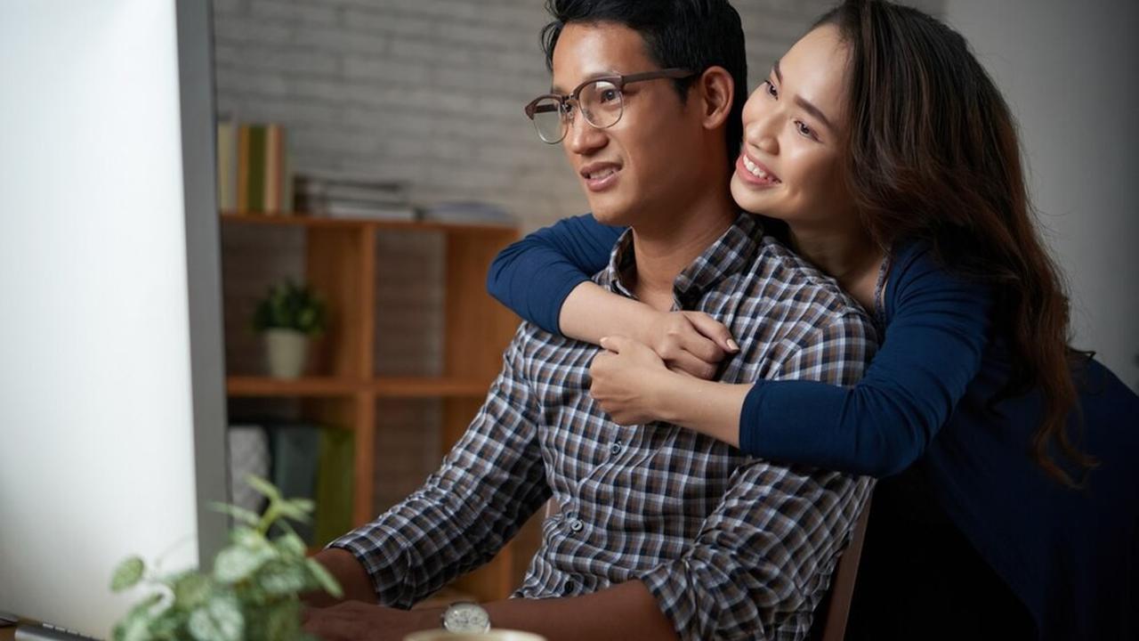 Ilustrasi Pasangan Romantis