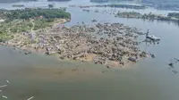 Perkampungan yang Tenggelam di Bendungan Karian Muncul Lagi